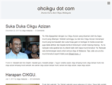 Tablet Screenshot of ohcikgu.com